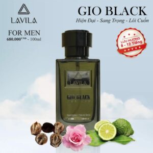 Nước hoa nam Lavila Gio Black 100ml