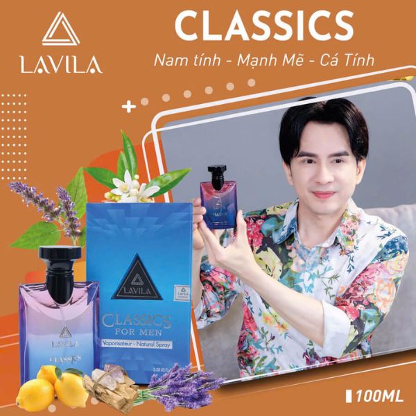 Nước hoa nam Lavila Classics 100ml