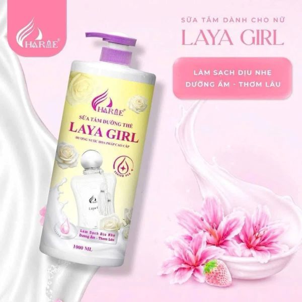Sữa tắm Charme Laya Girl 1000ml