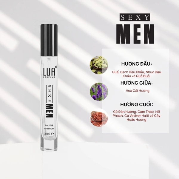 Nước hoa nam Lua Sexy Men 10ml