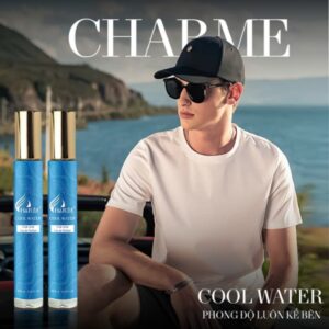 Set Nước Hoa Nam Charme Cool Water 2 chai 10ml chính hãng Set Nước Hoa Nam Charme Cool Water 2 chai 10ml