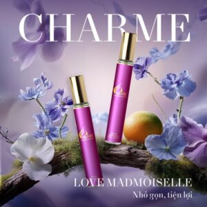 Set Nước Hoa Nữ Charme Love Mademoiselle 2 chai 10ml chính hãng Set Nước Hoa Nữ Charme Love Mademoiselle 2 chai 10ml