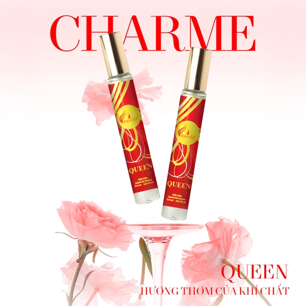 Set Nước Hoa Nữ Charme Queen 2 chai 10ml