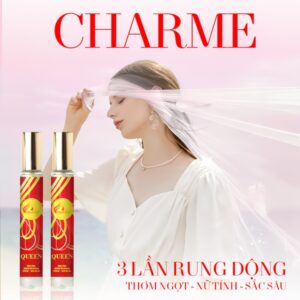 Set Nước Hoa Nữ Charme Queen 2 chai 10ml chính hãng Set Nước Hoa Nữ Charme Queen 2 chai 10ml