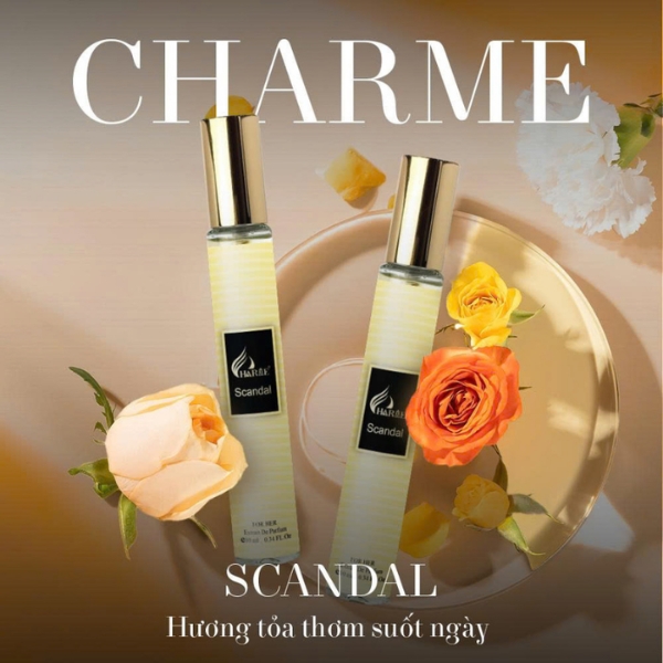 Set Nước Hoa Nữ Charme Scandal 2 chai 10ml