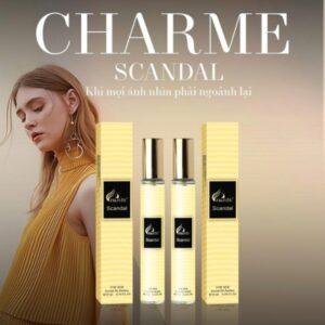 Set Nước Hoa Nữ Charme Scandal 2 chai 10ml chính hãng Set Nước Hoa Nữ Charme Scandal 2 chai 10ml