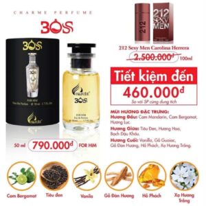 Nước hoa Nam Charme Boss 50ml