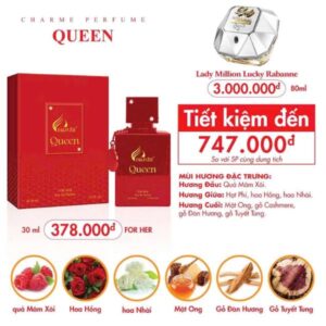 Nước hoa Nữ Charme Queen 30ml