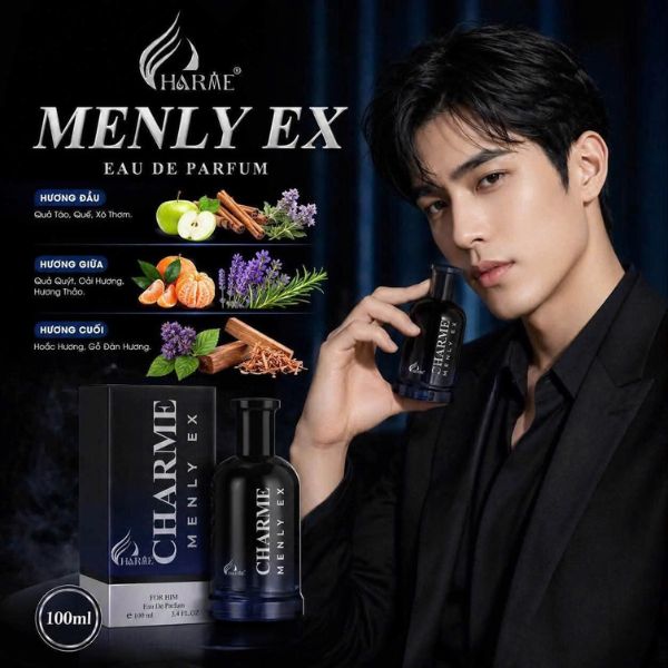 Nước hoa nam Charme Menly Ex 100ml