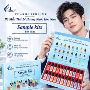Bộ mẫu thử nước hoa charme nam 24 mùi